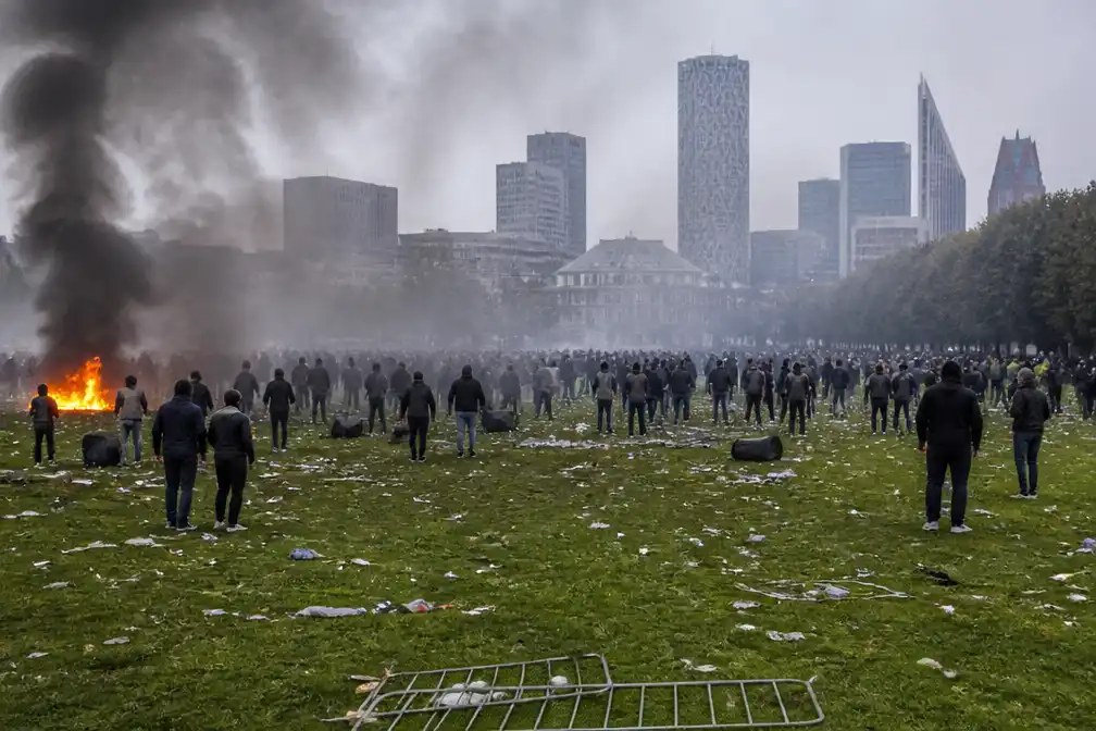 Haagse gemeenteraad eist opheldering over extreemrechtse rellen op Malieveld