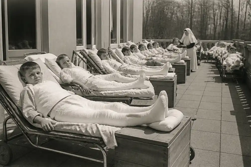 Inge Mutsaers: vader lag als kind drie jaar ingegipst in tbc-sanatorium