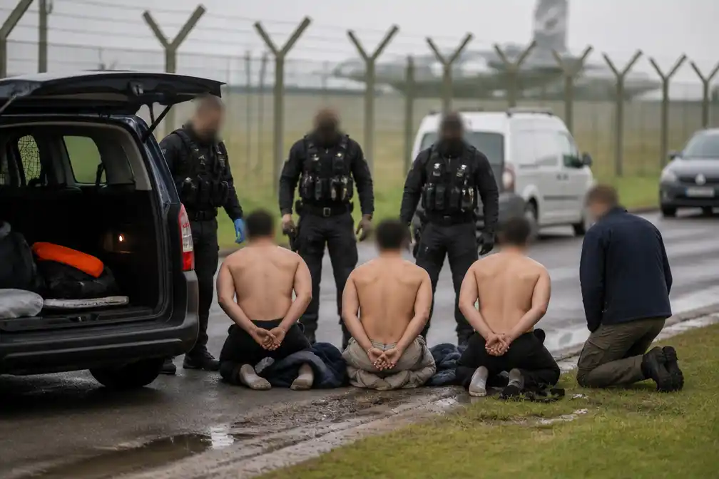 Vijf Britten uit Londen aangehouden bij RAF Fairford wegens terreurverdenking