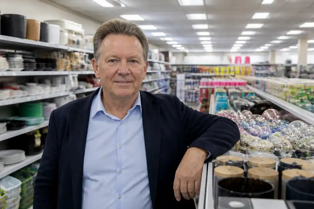 Bert Hesselink opent tachtigste Die Grenze-winkel in Rotterdam en gaat strijd aan met Action