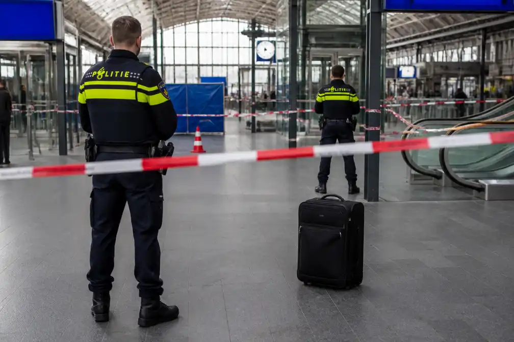 Politie onderzoekt onbeheerde bagage op vier Nederlandse treinstations