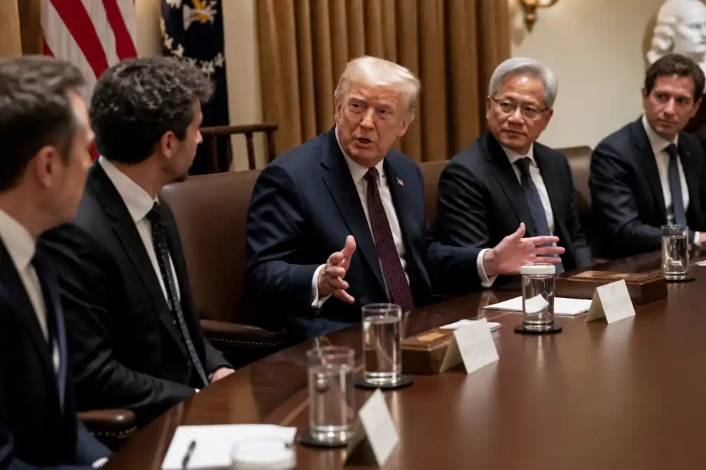 Trump zegt snel AI-adviseur te benoemen en benadrukt zelfregulering