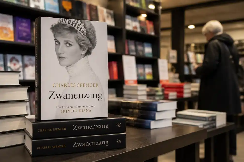 Boek Zwanenzang van Charles Spencer binnen op plek twee in Bestseller 60