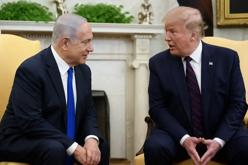 Trump besprak flydubai-vlucht met Netanyahu