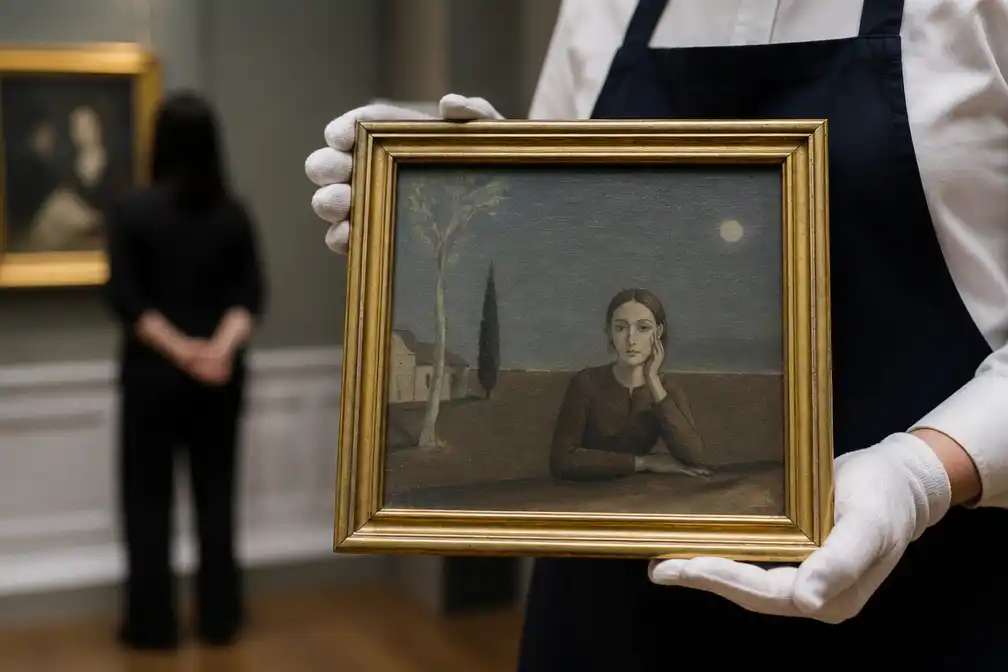 Schilderij van 30 dollar bij boedelverkoop blijkt verloren werk van Gertrude Abercrombie