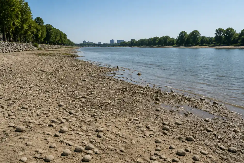 West-Europa beleeft warmste zomer ooit, Europese rivieren op laagste debiet sinds 1992