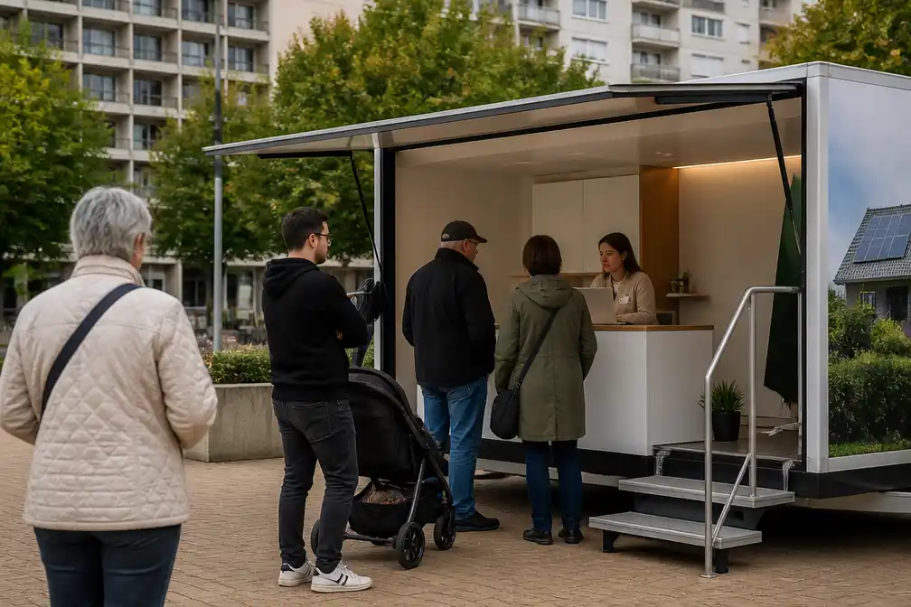 Mobiel Energiehuis trekt door vier Oostendse wijken met gratis energieadvies