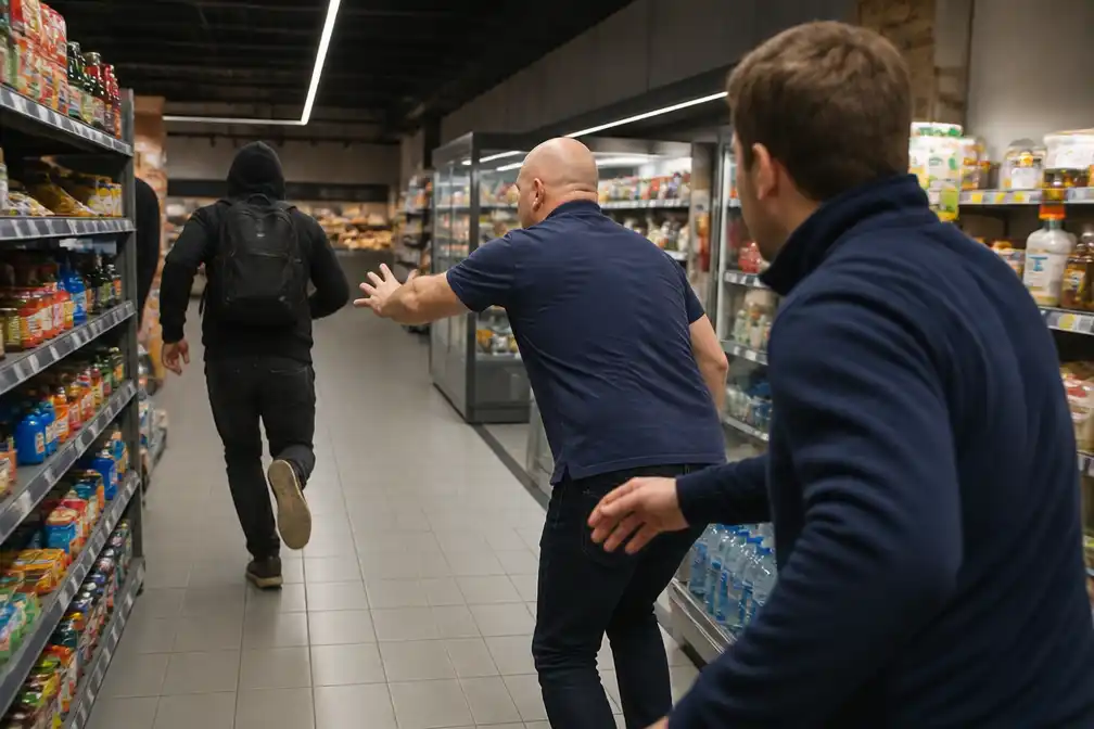 Winkeldief (37) krijgt jaar cel nadat hij mes trok bij achtervolging in Blankenberge