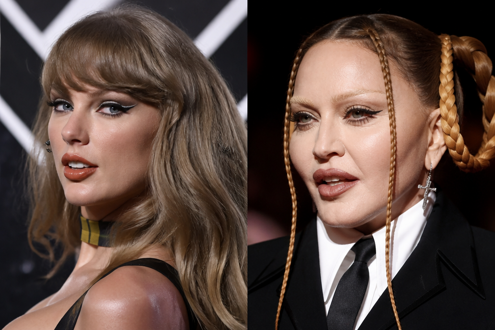 Dubbele eyelinerlook waait over de wereld na Taylor Swift en Madonna bij MTV VMA's