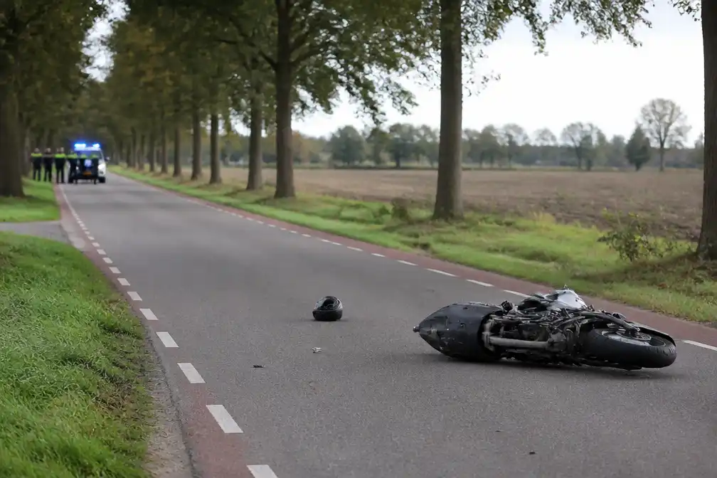 17-jarige motorrijder zonder rijbewijs overleden bij ongeval in Katwijk