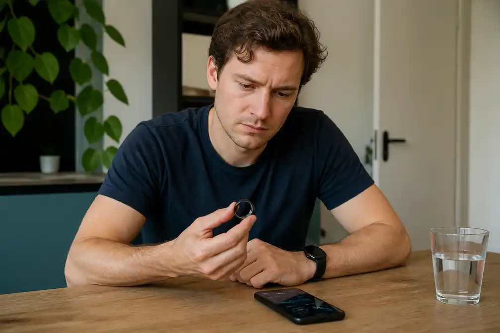 Bram (27) doet smartring af: dagelijkse gezondheidsmetingen gaven hem stress