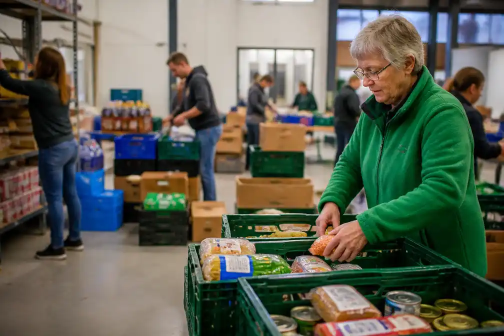 Een derde van de voedselbanken kampt met tekort aan vrijwilligers