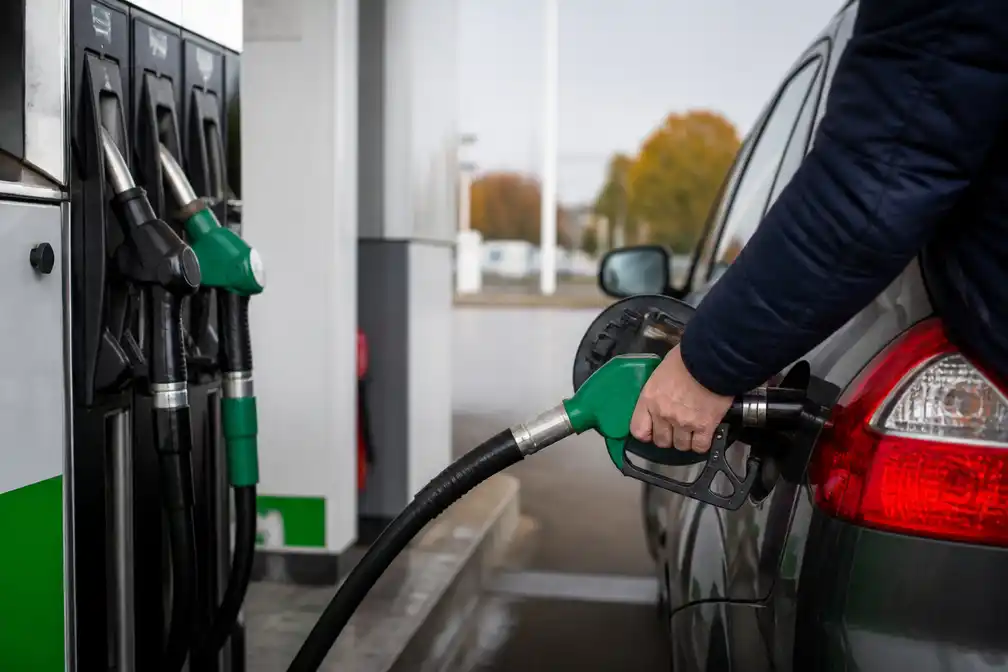 Diesel 0,4 cent goedkoper aan Nederlandse pomp, benzine 0,2 cent