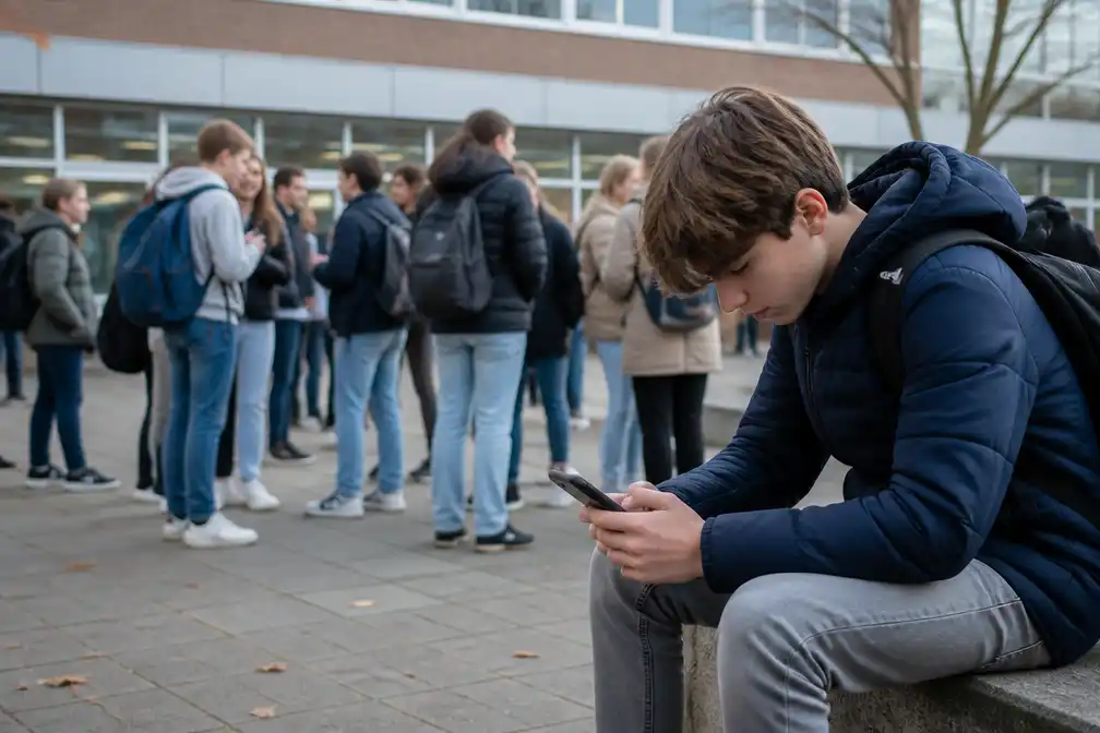 Telefoonverbod op schoolplein kan averechts werken, waarschuwen experts