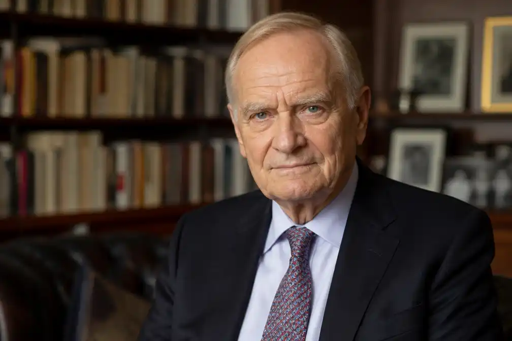 Jeffrey Archer, bestsellerauteur en oud-vicevoorzitter van de Conservatieven, overleden op 86-jarige leeftijd