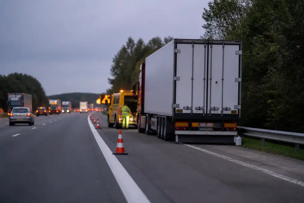 Trucker om het leven bij aanrijding op pechstrook E313 bij Geel-Oost