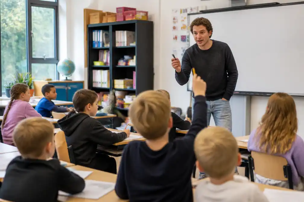 Basisschool De Roerganger in Enter juicht meer meesters voor de klas toe