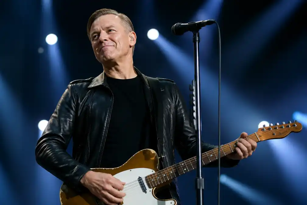 Bryan Adams geeft concert in Ziggo Dome Amsterdam op 14 oktober 2026