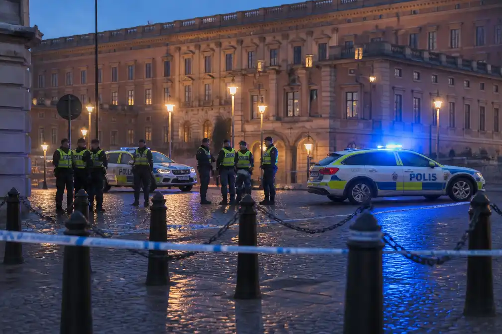 Zweedse politie schiet man neer bij Koninklijk Paleis in Stockholm