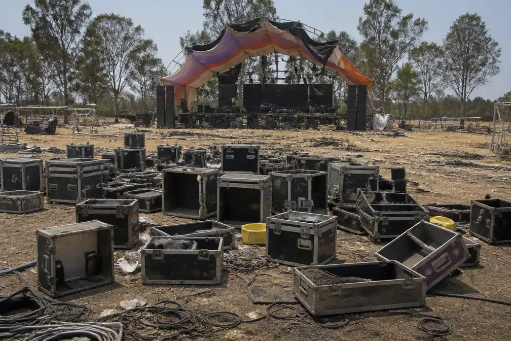 Israëlische rechter geeft man zeven jaar cel voor diefstal apparatuur Nova-festival