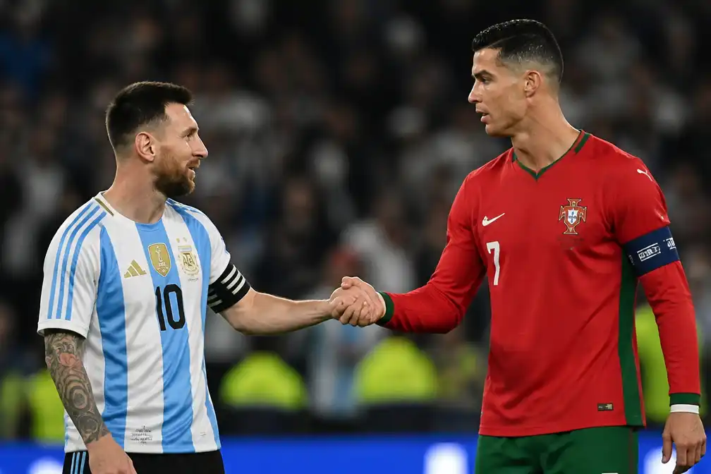 Ronaldo prijst Messi na afscheidsinterland Argentinië tegen Benin