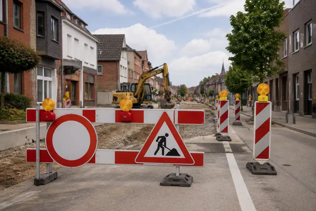 Drie werven zorgen de komende weken voor hinder in het centrum van Aalter