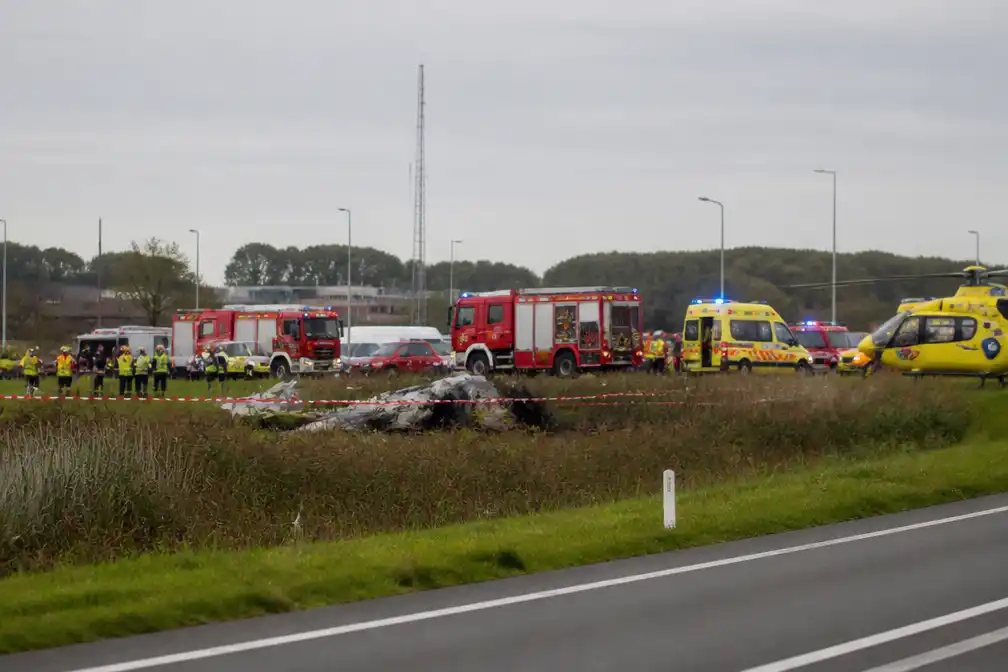 Helikopter neergestort bij Den Helder; hulpdiensten massaal uitgerukt
