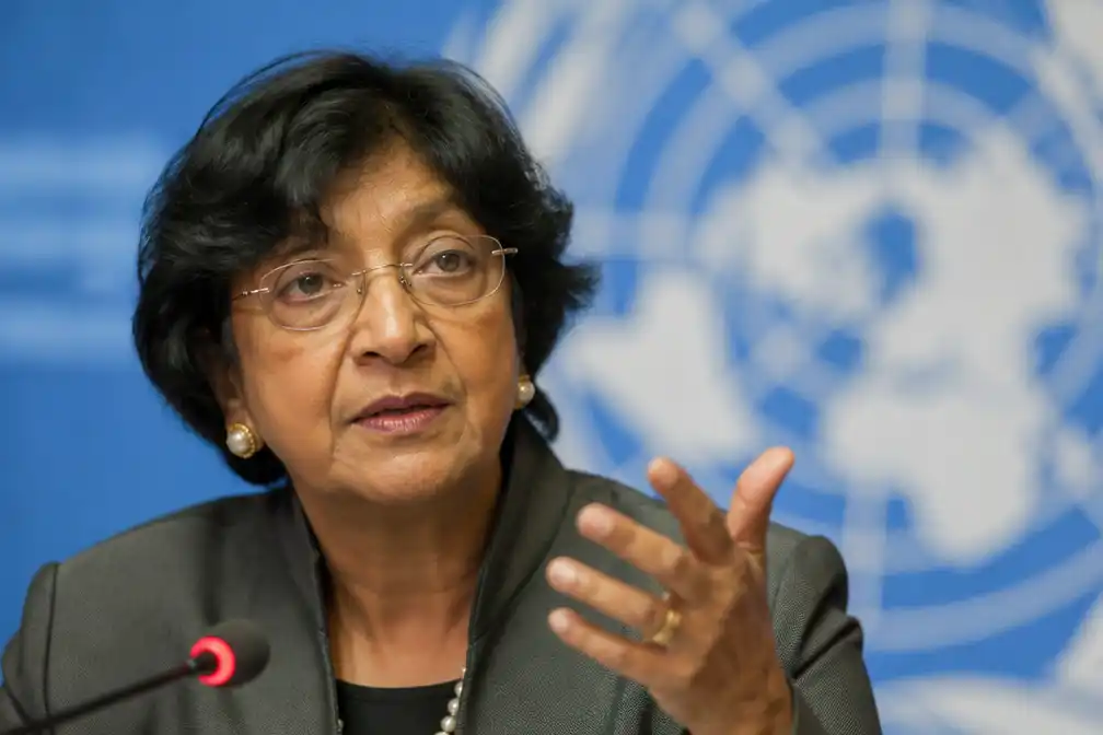 VN-Mensenrechtenkantoor blij met Nobelprijs voor de Vrede voor Navanethem Pillay