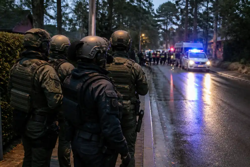 Bijzonder bijstandsteam SAU-TIG oefent arrestaties in Zonhoven