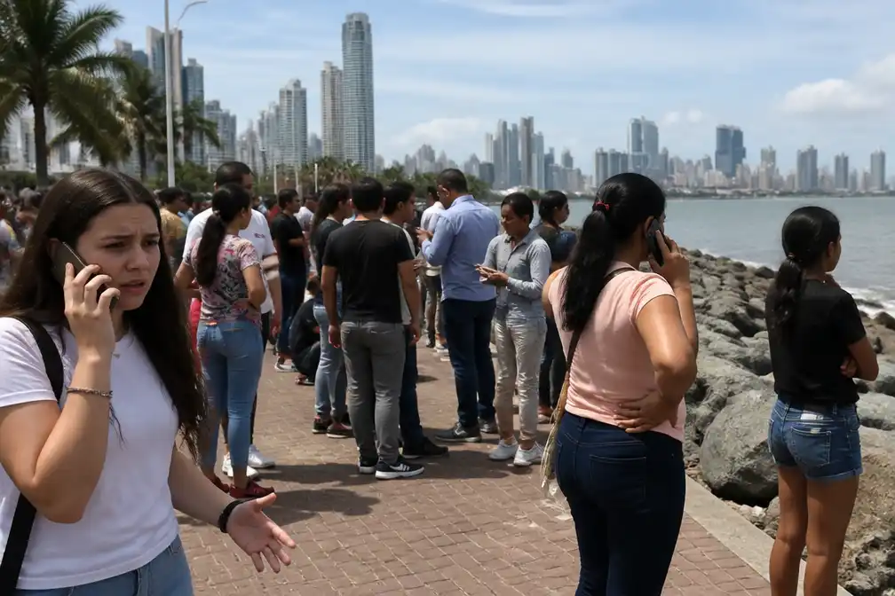 Aardbeving van 7,6 voor kust van Panama, tsunami-alarm in regio