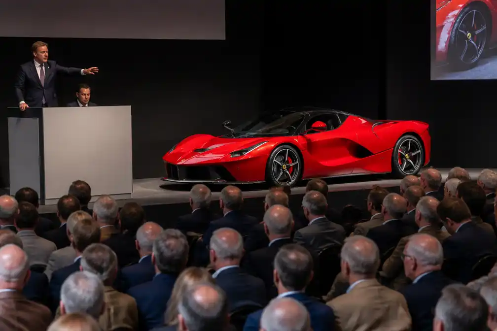 Veiling Zoute Grand Prix brengt 33,6 miljoen euro op, LaFerrari levert 5 miljoen op
