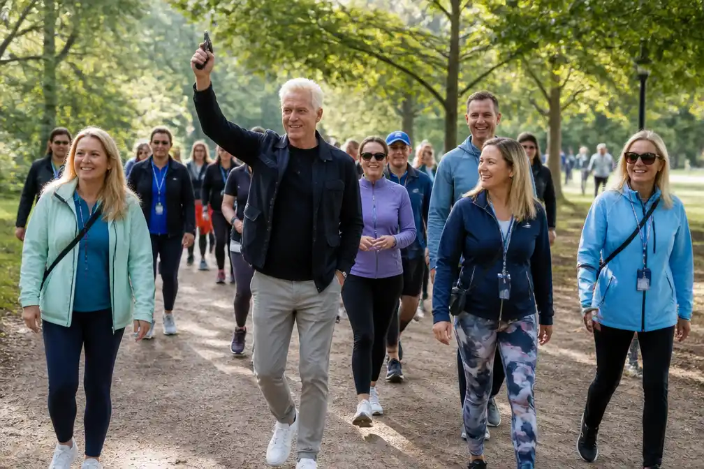 Gordon geeft startschot Reuma Light Walk in Amsterdam voor ReumaNederland