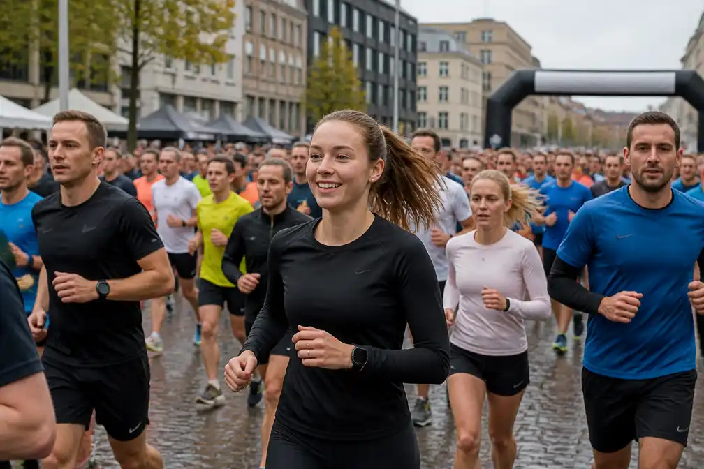 Recordaantal van 15.000 lopers bij 44e Dwars door Hasselt, Nina Derwael loopt eerste halve marathon