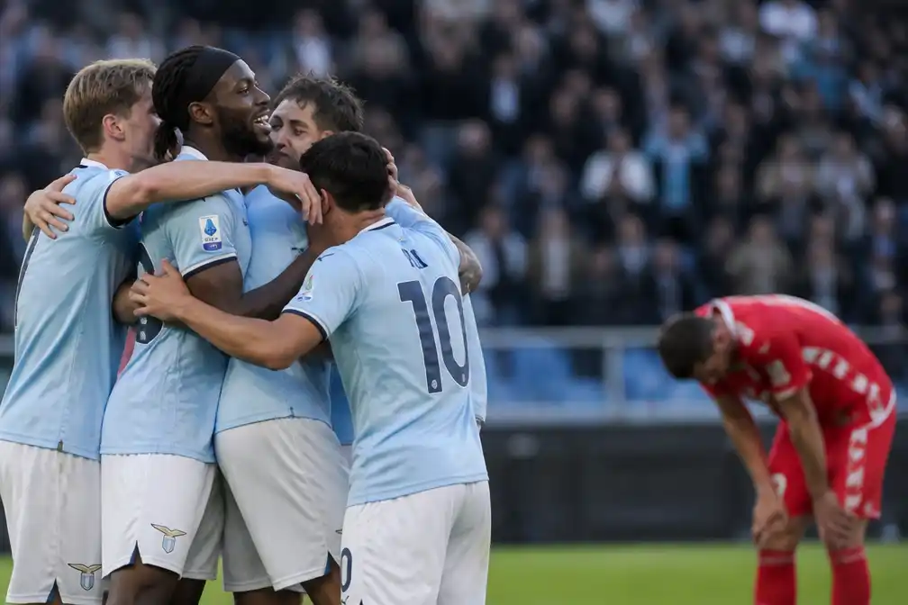 Lazio verslaat Monza met 3-1 en deelt koppositie met Inter in Serie A