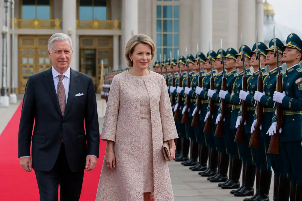 Belgisch koningspaar begint eerste staatsbezoek aan Centraal-Azië in Kazachstan