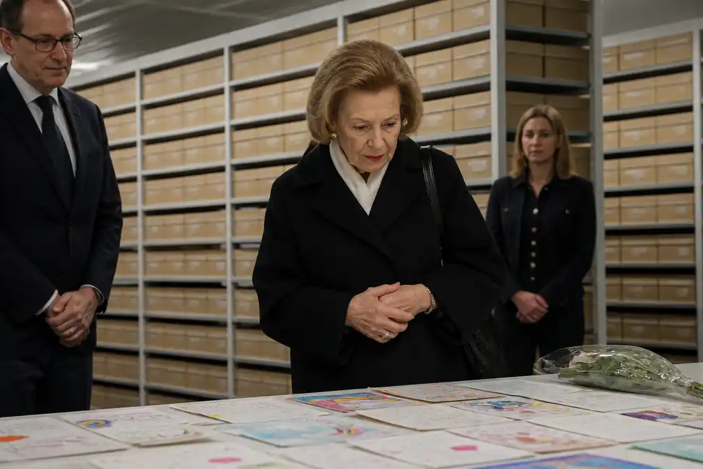 Koningin Sonja ontroerd door boodschappen voor koning Harald na zijn dood