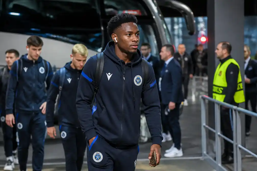 Club Brugge neemt geblesseerde Carlos Forbs mee naar Inter Milan in Champions League