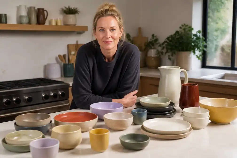 Val Pottery lanceert Kitchen Essentials-collectie met chef Sofie Dumont