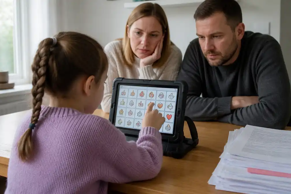 Ouders van Milli (7) starten crowdfunding voor geweigerde spraakcomputer