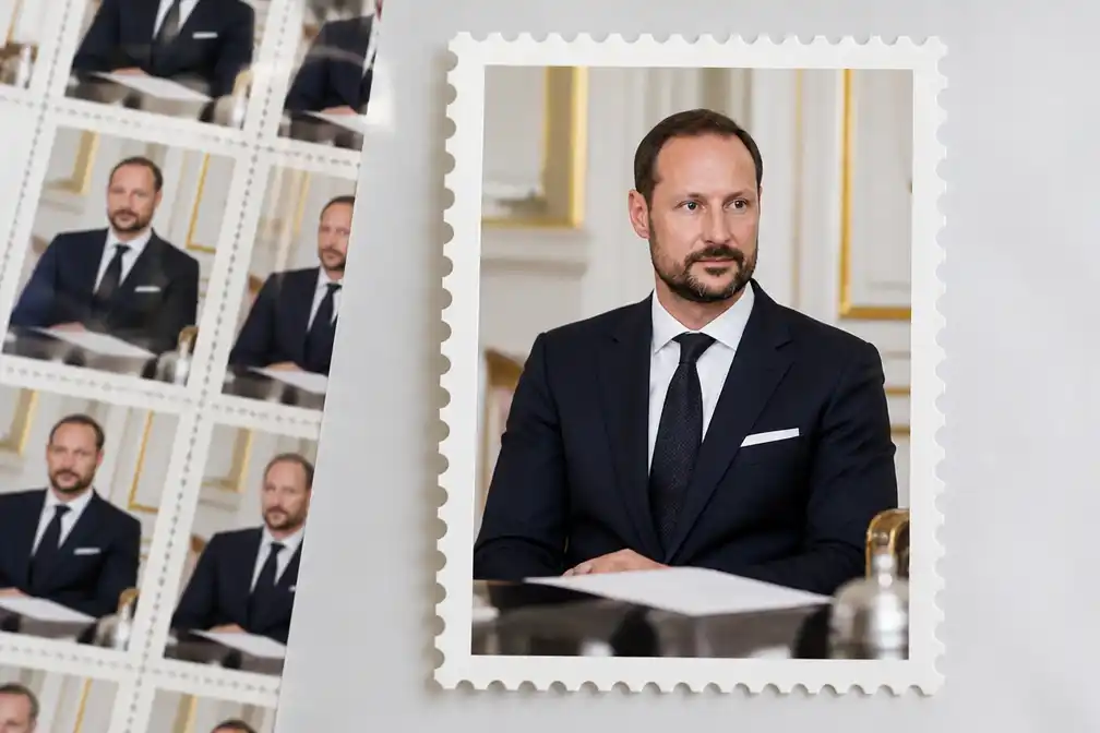 Posten Bring geeft eerste postzegel met koning Haakon uit
