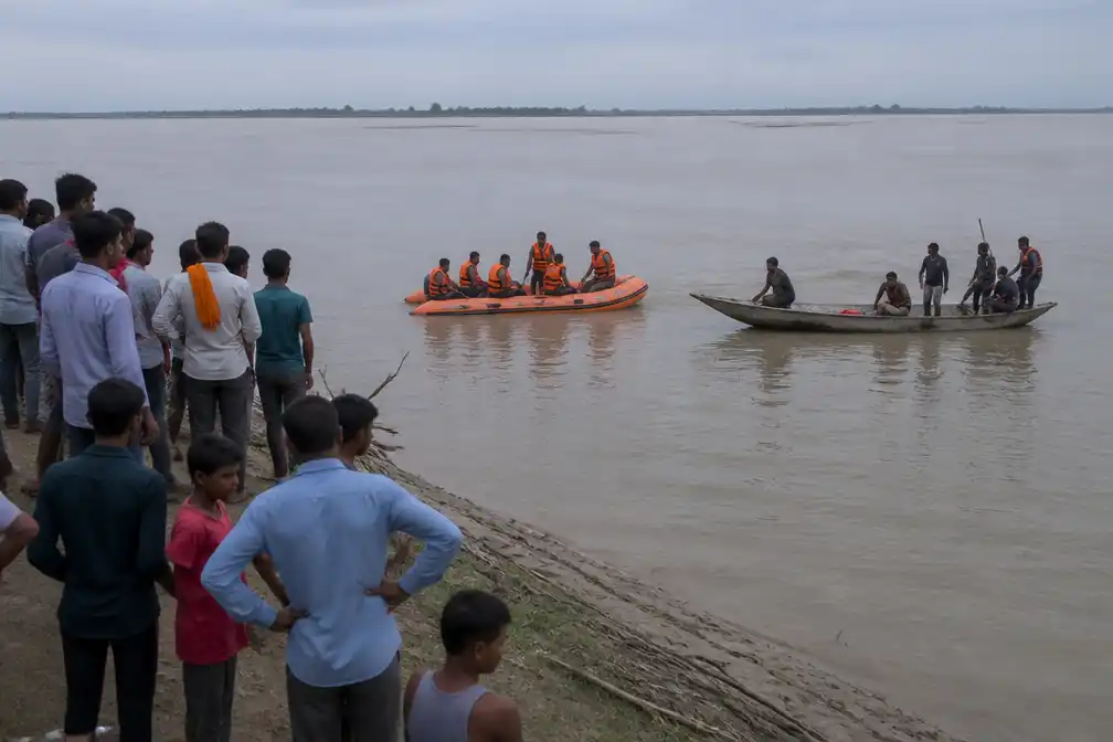 Dertien kinderen omgekomen bij schipbreuk op de Ganges in India