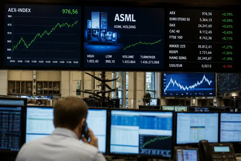 ASML opent boeken; AEX jaagt op record en wacht op Amerikaanse inflatie