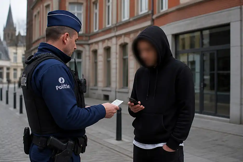 Politie Ninove start proefproject van drie maanden met meteen boete voor drugsbezit