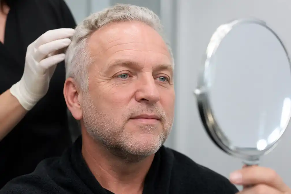 Gordon (58) ondergaat haartransplantatie en lonkt naar ooglidcorrectie