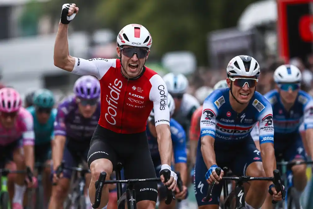 Milan Fretin sprint in Ronde van Guangxi naar eerste WorldTour-zege