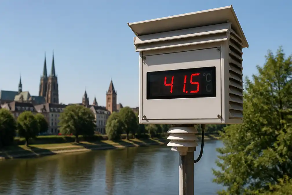 Hitterecord Duitsland opnieuw verbroken: 41,5°C op 27 juni 2026