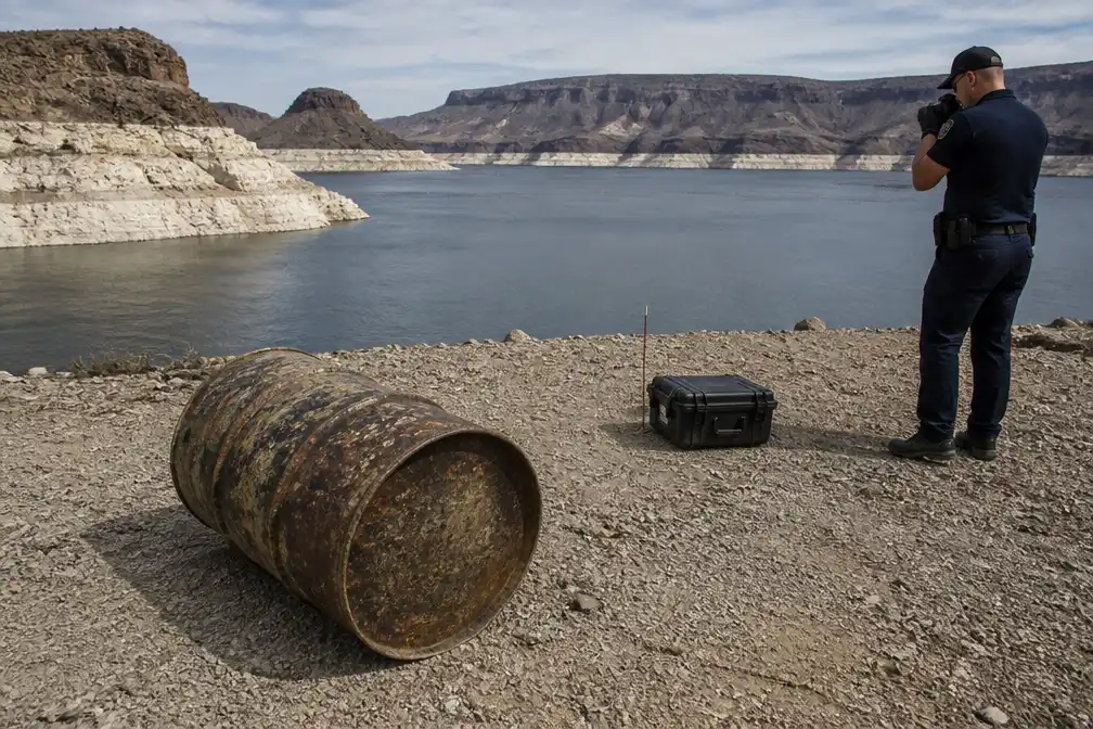 Politie Las Vegas identificeert man die in 2022 in vat bij Lake Mead werd gevonden