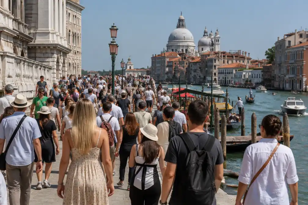 Venetië heft toegangsprijs op 72 dagen per jaar vanaf 2027