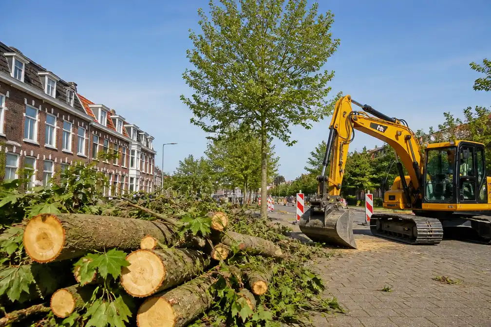 Ondanks beloften van meer bomen, neemt aantal in Nederland af, stelt columnist