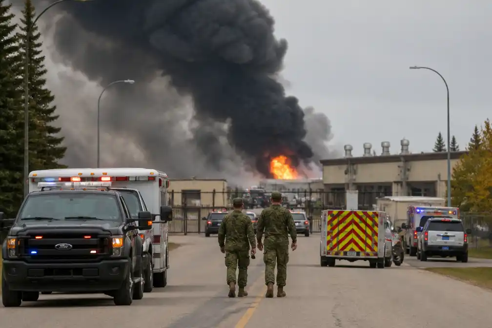 Zeker zeven doden en tientallen gewonden bij explosie en brand op militaire basis in Alberta